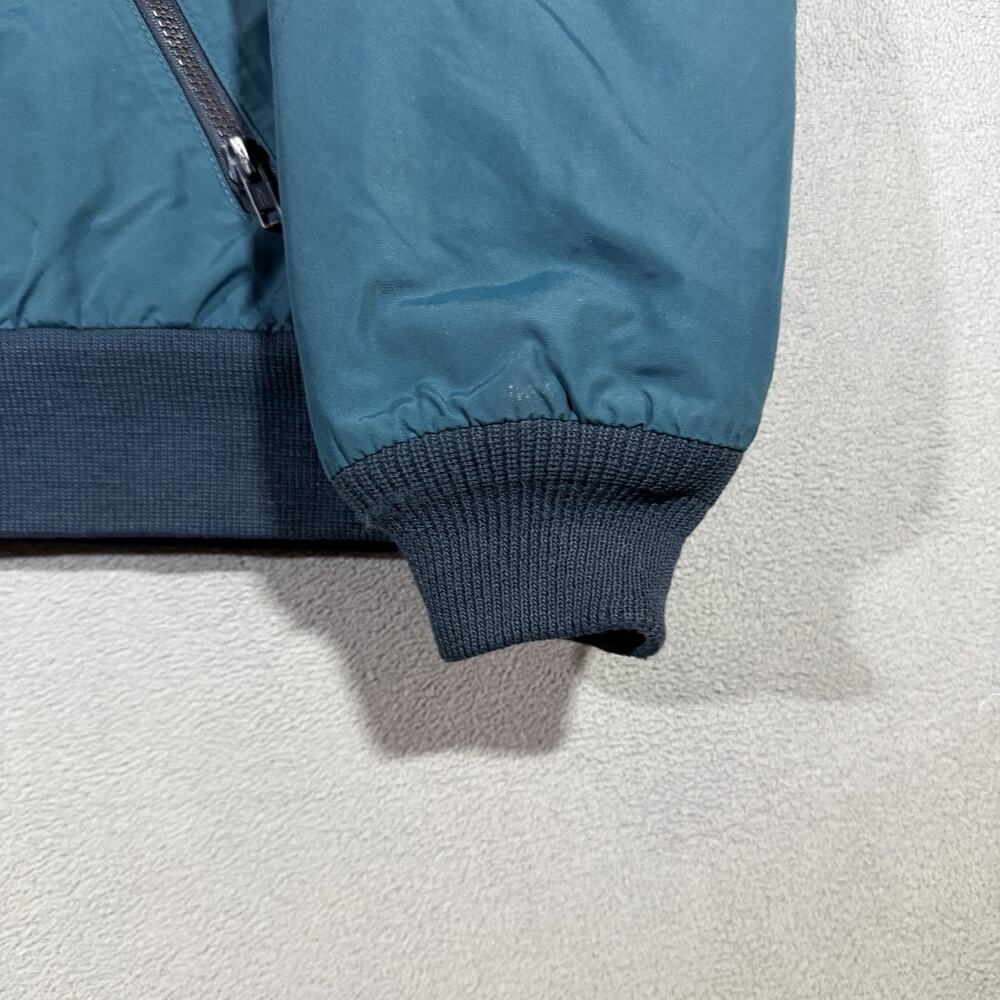 Vintage 80s L.L. Bean Warm Up Bomber Jacket Blue Fleece Lined Mens Large XL - Picture 5 of 11